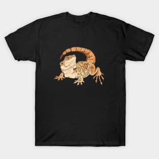 Bearded Dragon Sticker T-Shirt